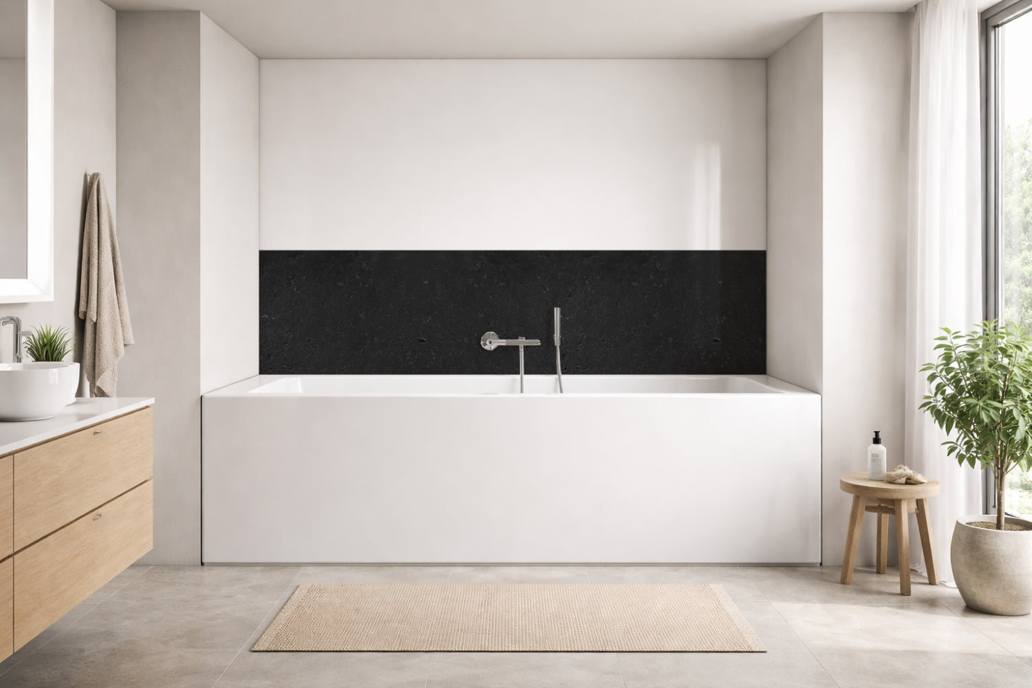 Badewannenverkleidung Betonoptik