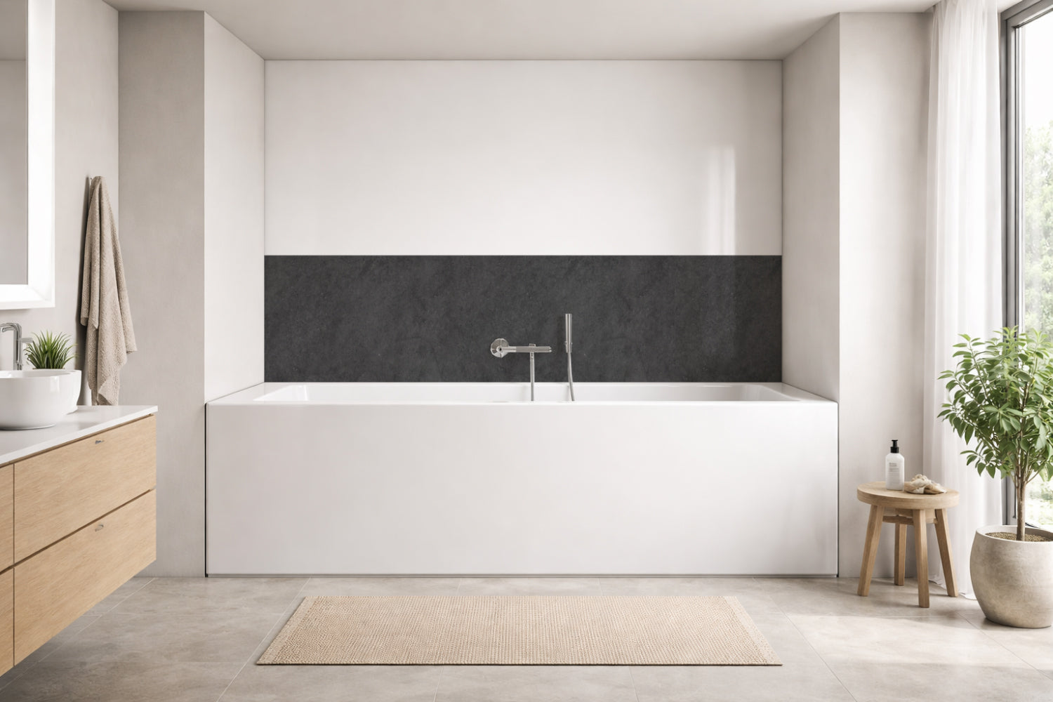 Badewannenverkleidung Betonoptik