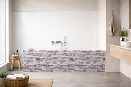 Badewannenverkleidung Steinoptik