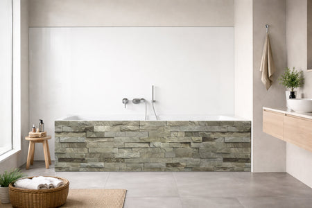 Badewannenverkleidung Steinoptik
