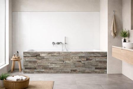Badewannenverkleidung Steinoptik