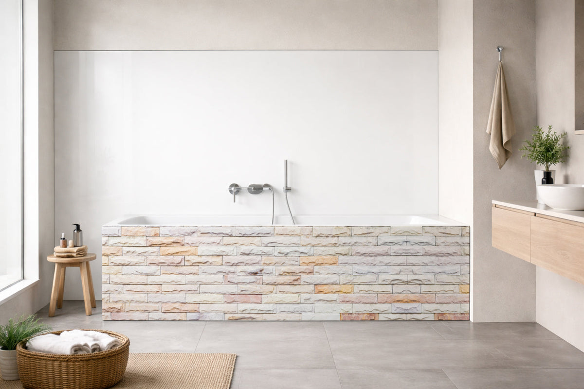 Badewannenverkleidung Steinoptik