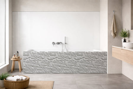 Badewannenverkleidung Steinoptik