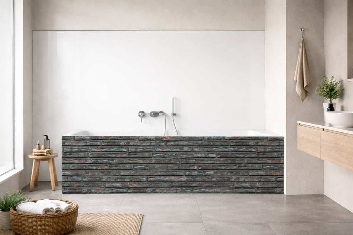 Badewannenverkleidung Steinoptik