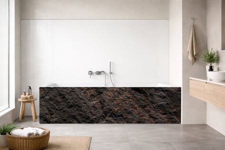 Badewannenverkleidung Steinoptik
