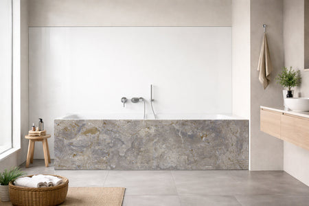 Badewannenverkleidung Steinoptik