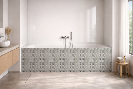 Badewannenverkleidung Fliesenoptik