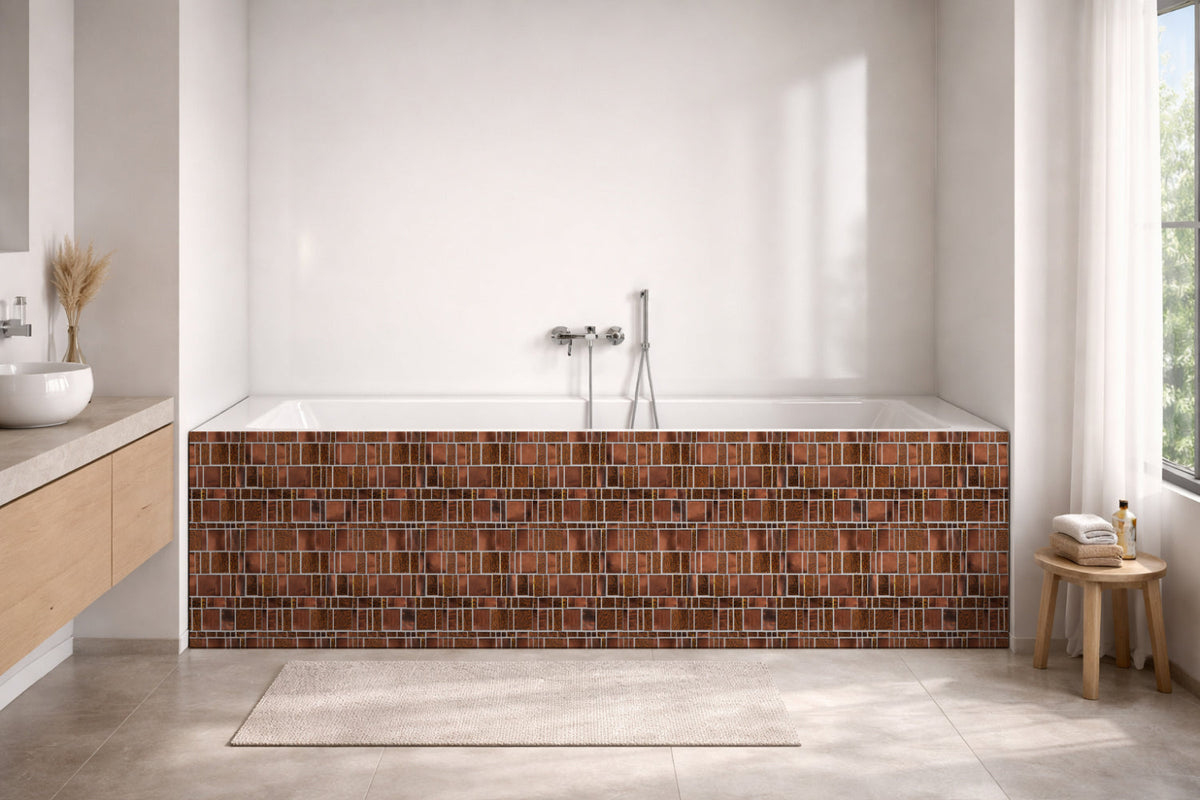 Badewannenverkleidung Fliesenoptik