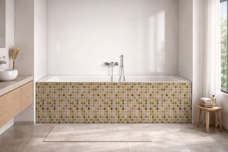 Badewannenverkleidung Fliesenoptik