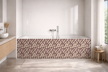 Badewannenverkleidung Fliesenoptik