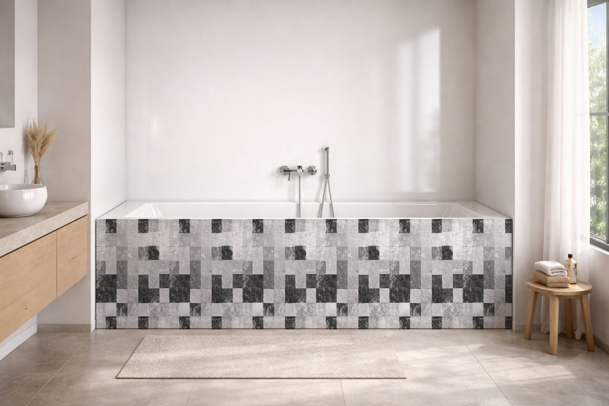 Badewannenverkleidung Fliesenoptik