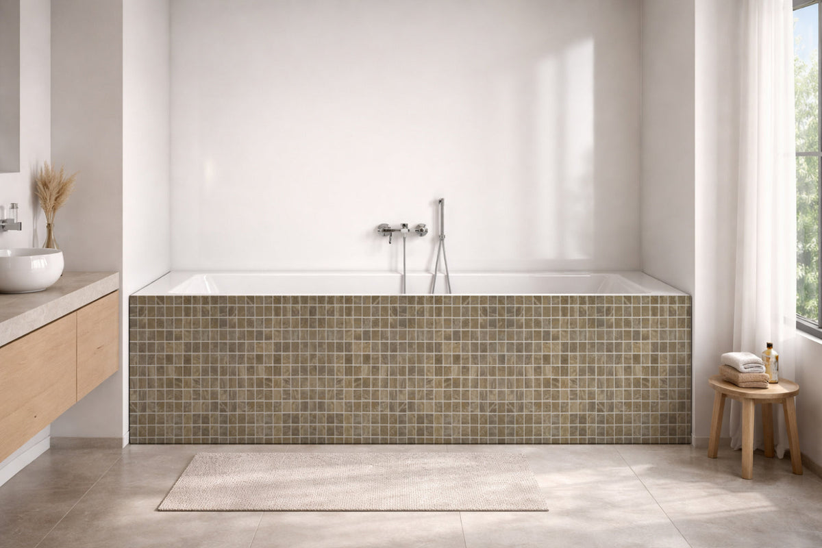 Badewannenverkleidung Fliesenoptik
