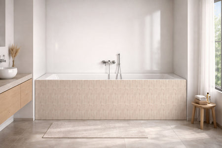 Badewannenverkleidung Fliesenoptik