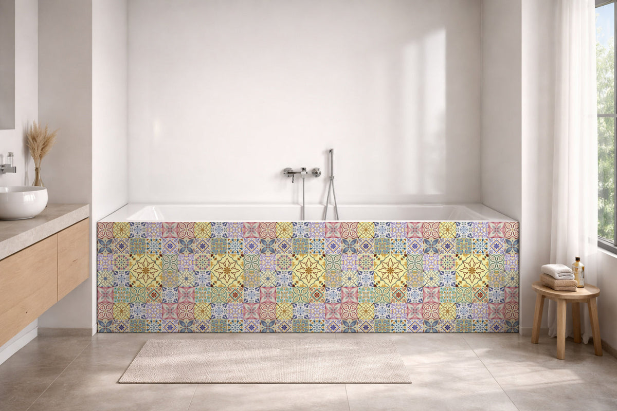Badewannenverkleidung Patchwork