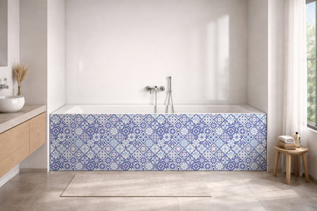 Badewannenverkleidung Patchwork