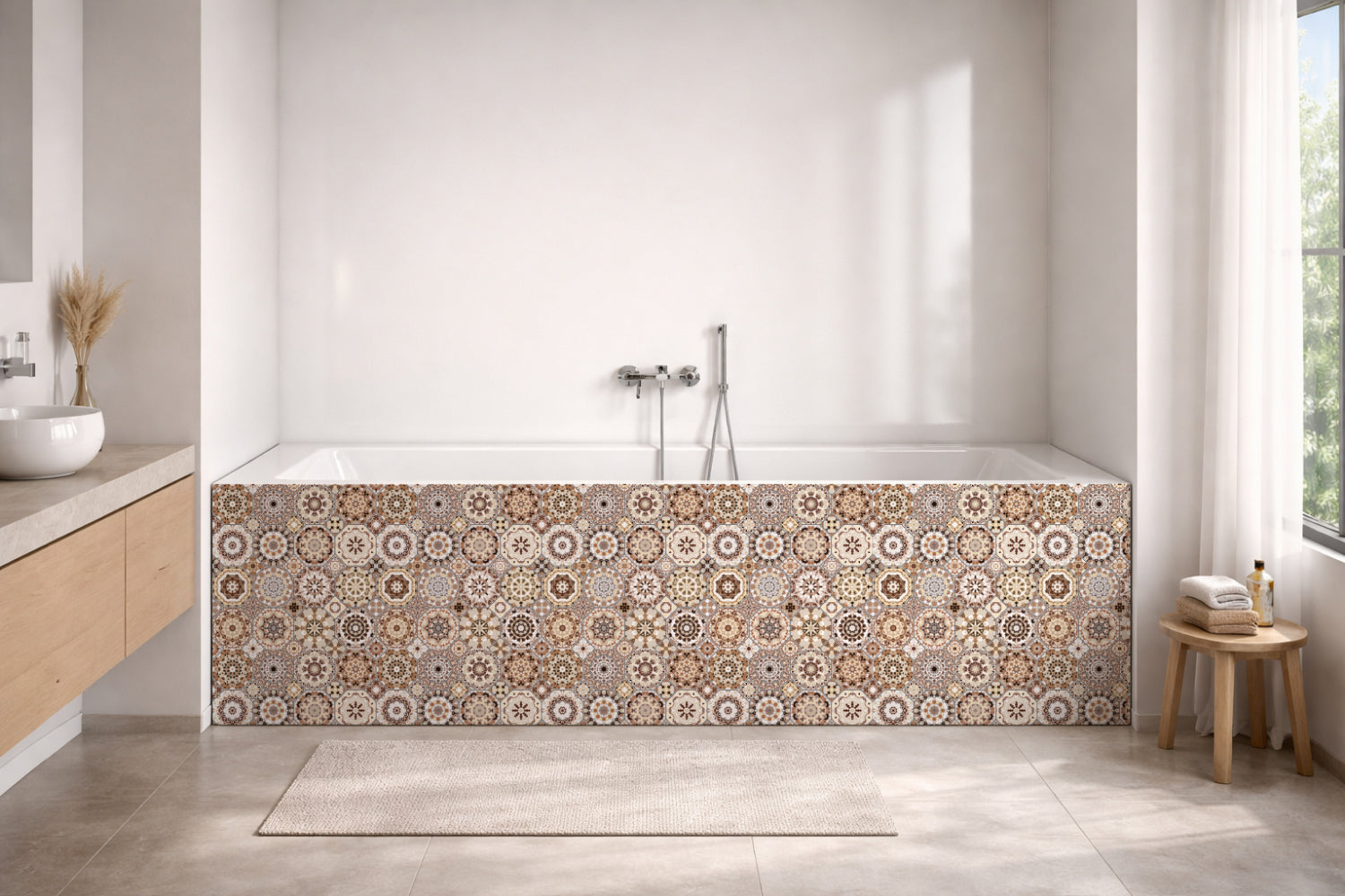 Badewannenverkleidung Patchwork