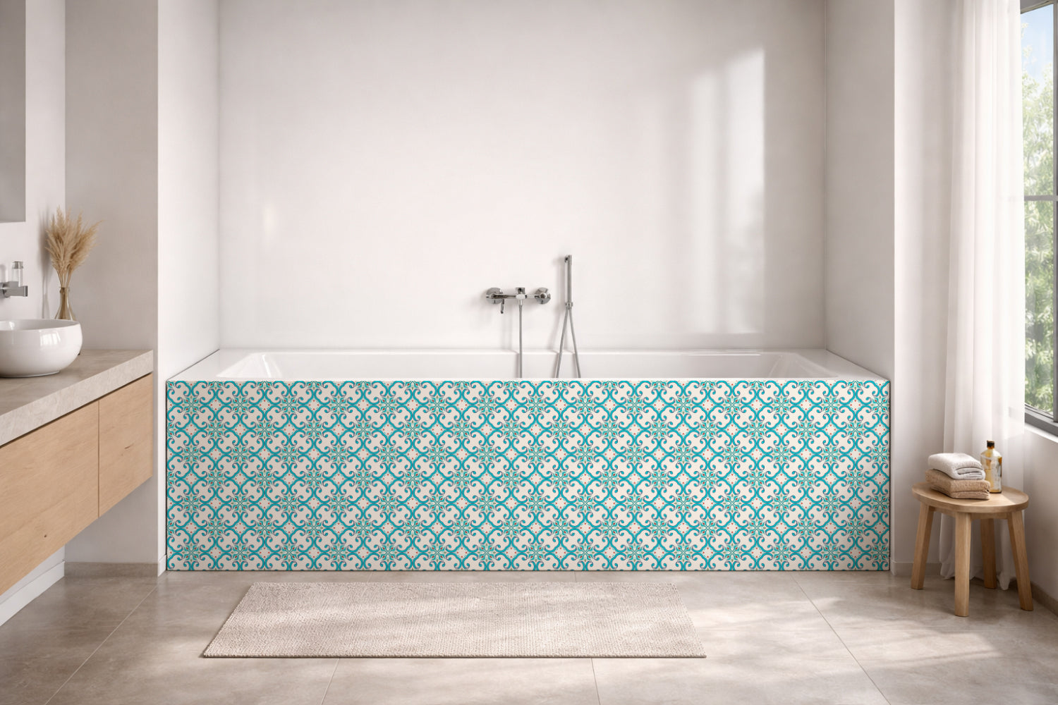 Badewannenverkleidung Patchwork