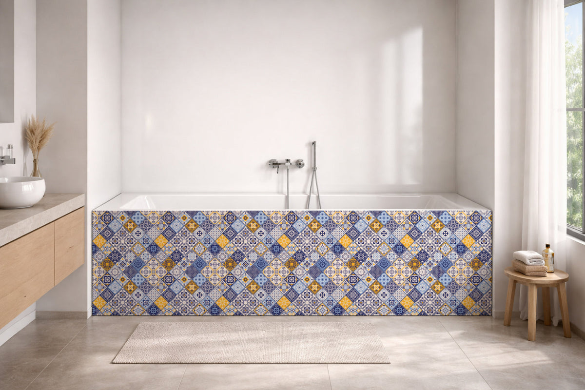 Badewannenverkleidung Patchwork