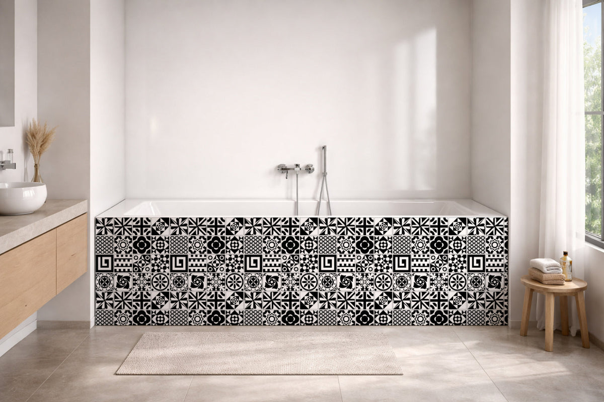 Badewannenverkleidung Patchwork