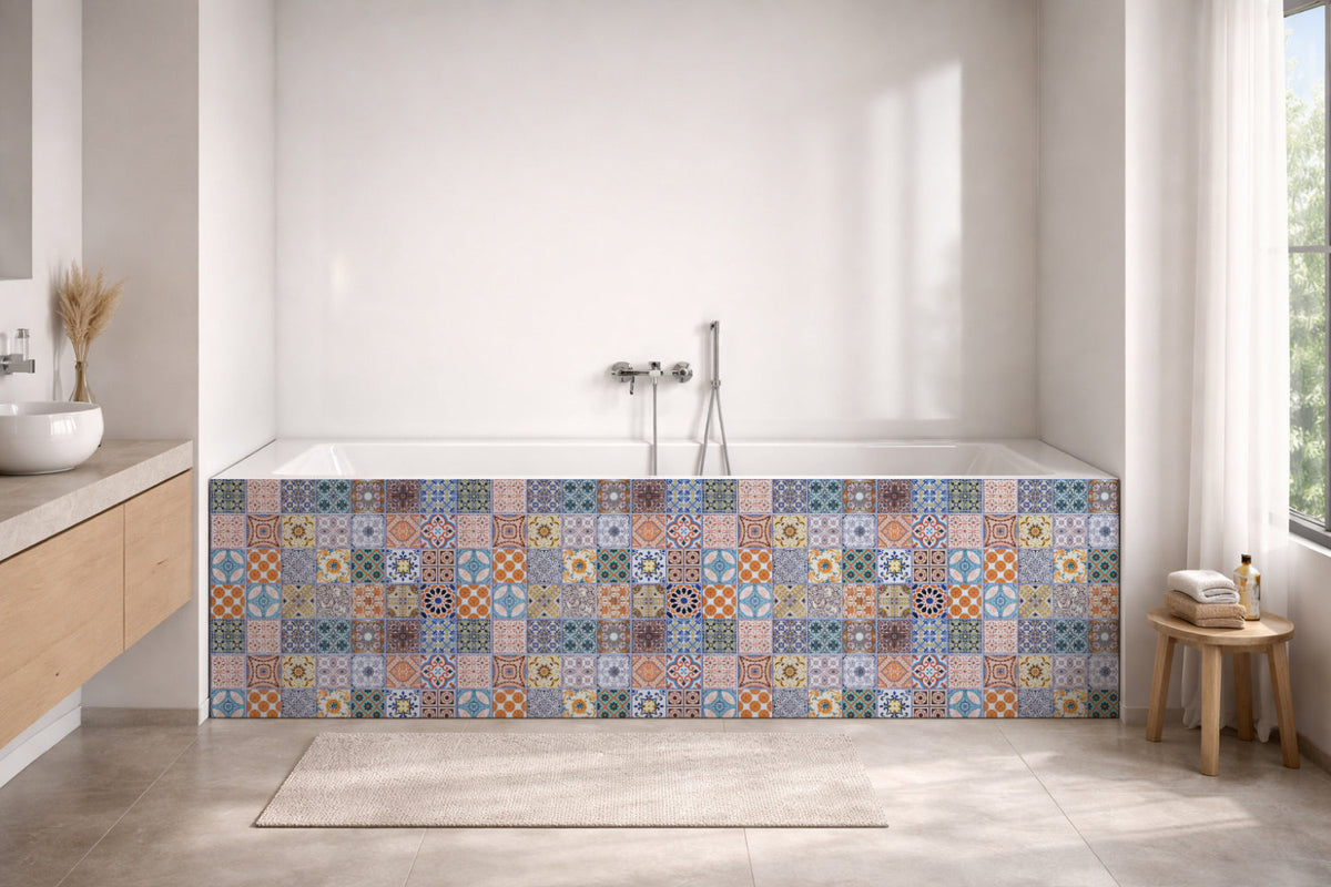 Badewannenverkleidung Patchwork