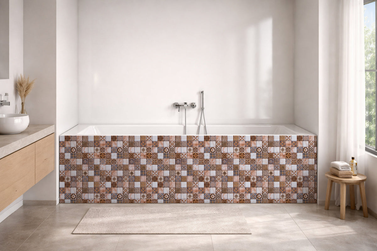 Badewannenverkleidung Patchwork