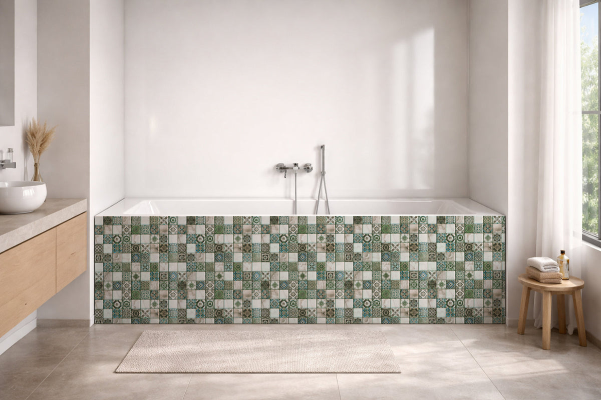 Badewannenverkleidung Patchwork