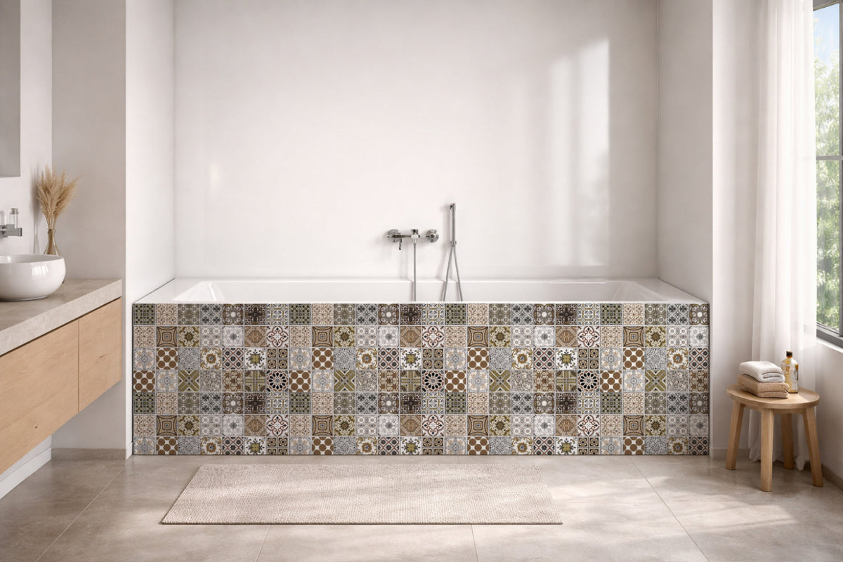 Badewannenverkleidung Patchwork