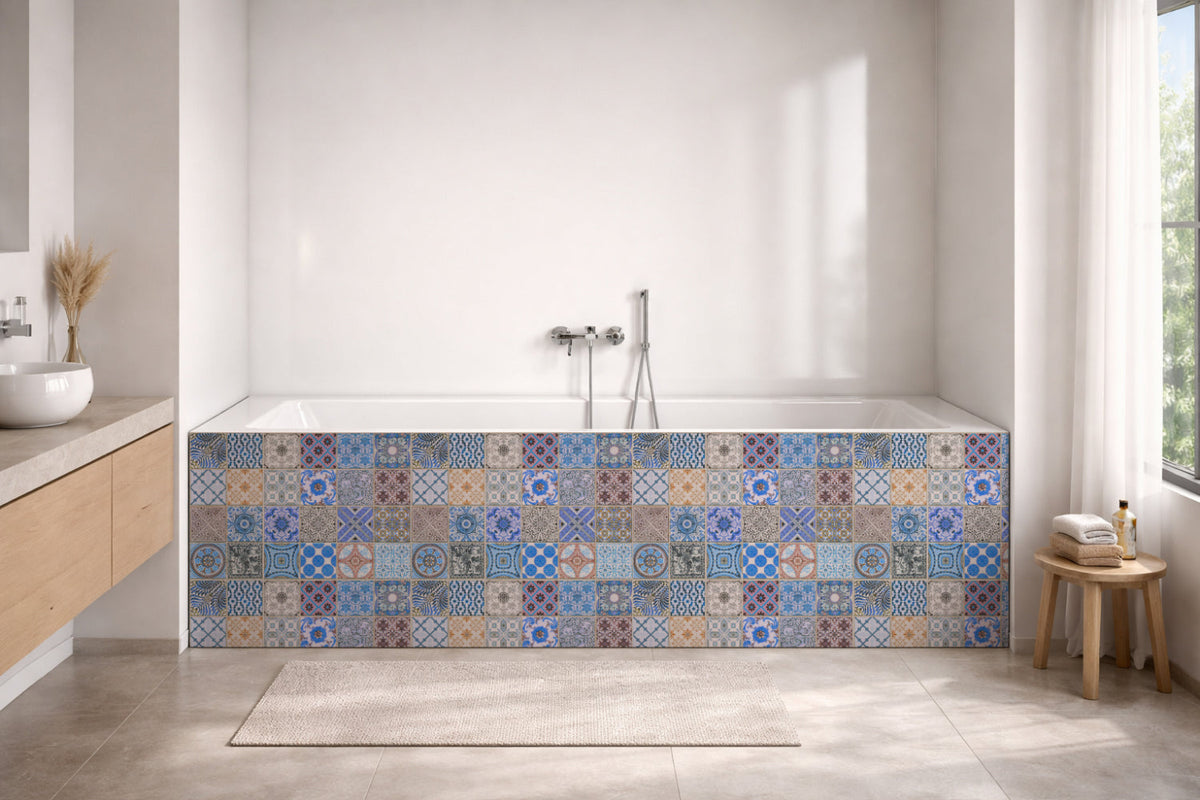 Badewannenverkleidung Patchwork
