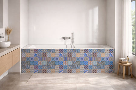 Badewannenverkleidung Patchwork