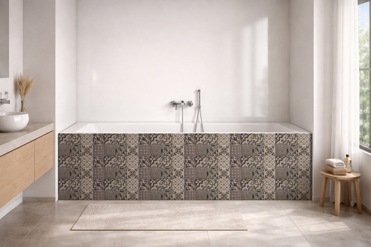 Badewannenverkleidung Patchwork