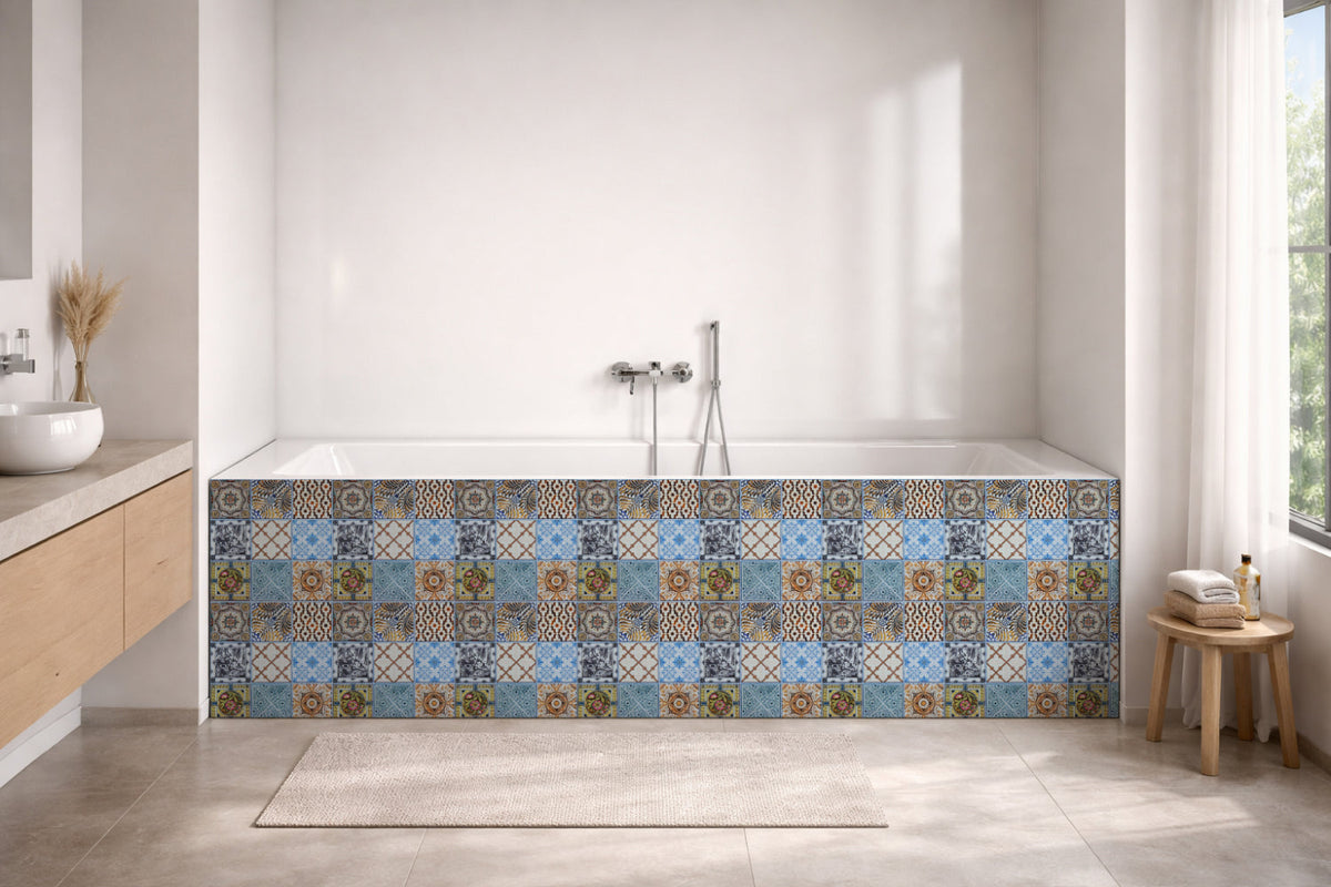 Badewannenverkleidung Patchwork