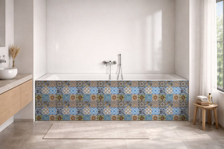 Badewannenverkleidung Patchwork