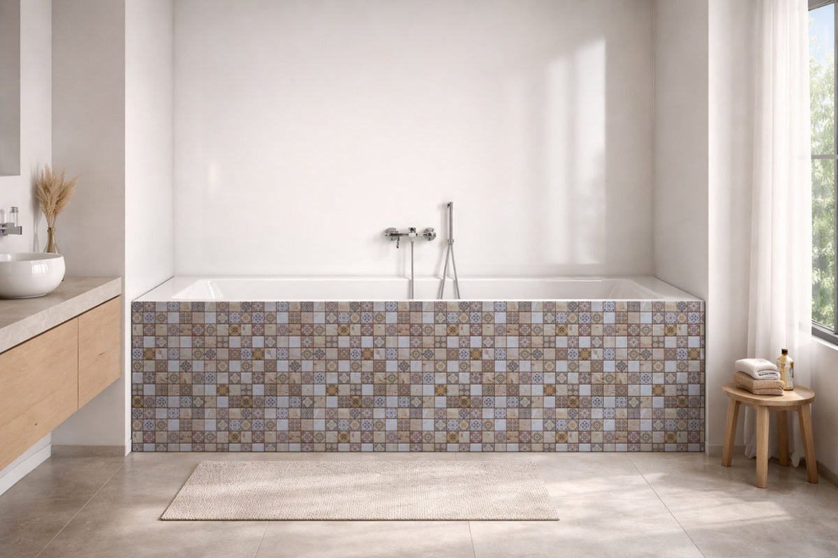 Badewannenverkleidung Patchwork