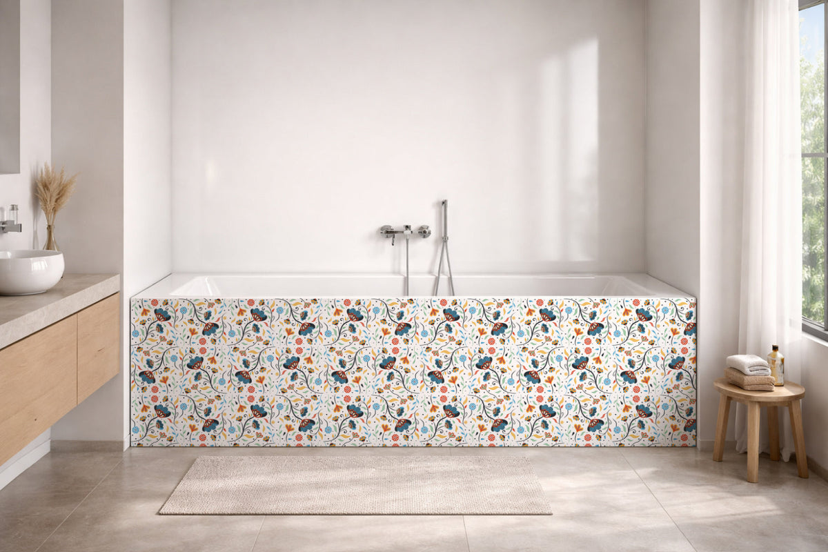 Badewannenverkleidung Patchwork