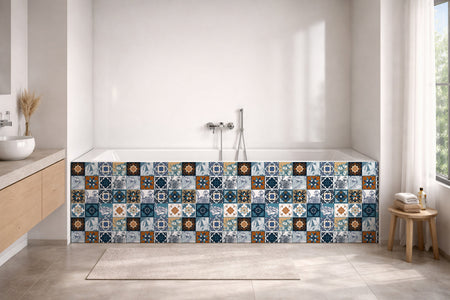 Badewannenverkleidung Patchwork