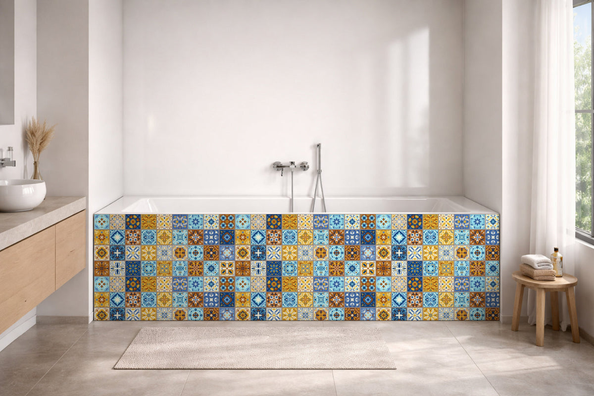 Badewannenverkleidung Patchwork