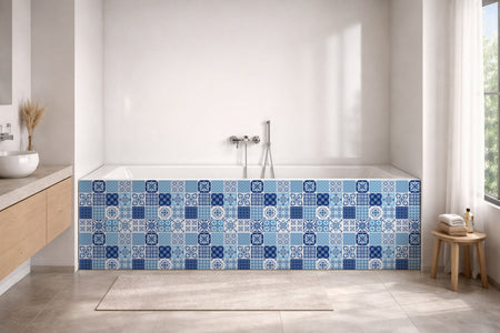 Badewannenverkleidung Patchwork