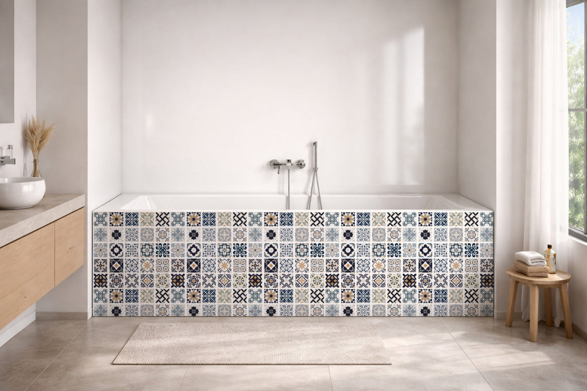 Badewannenverkleidung Patchwork