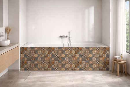Badewannenverkleidung Patchwork