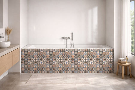 Badewannenverkleidung Patchwork