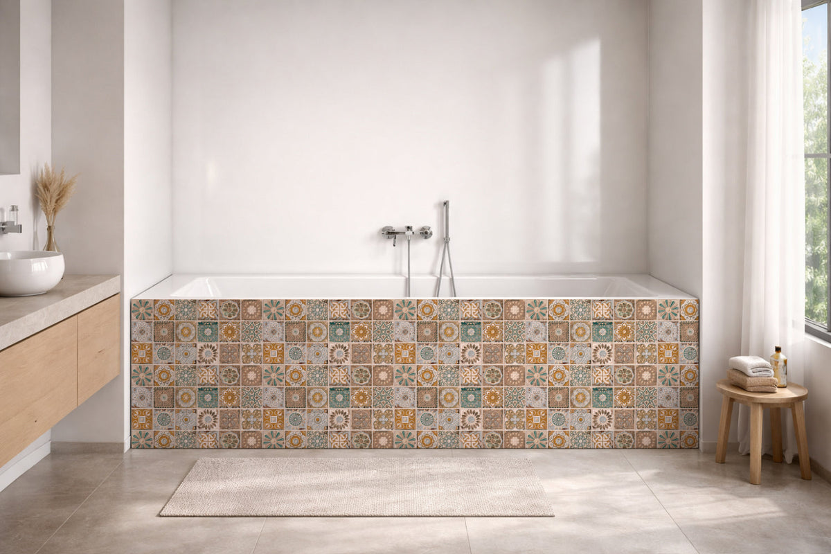 Badewannenverkleidung Patchwork