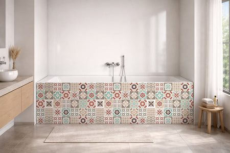 Badewannenverkleidung Patchwork