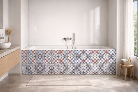Badewannenverkleidung Patchwork