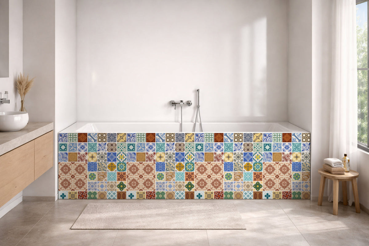 Badewannenverkleidung Patchwork