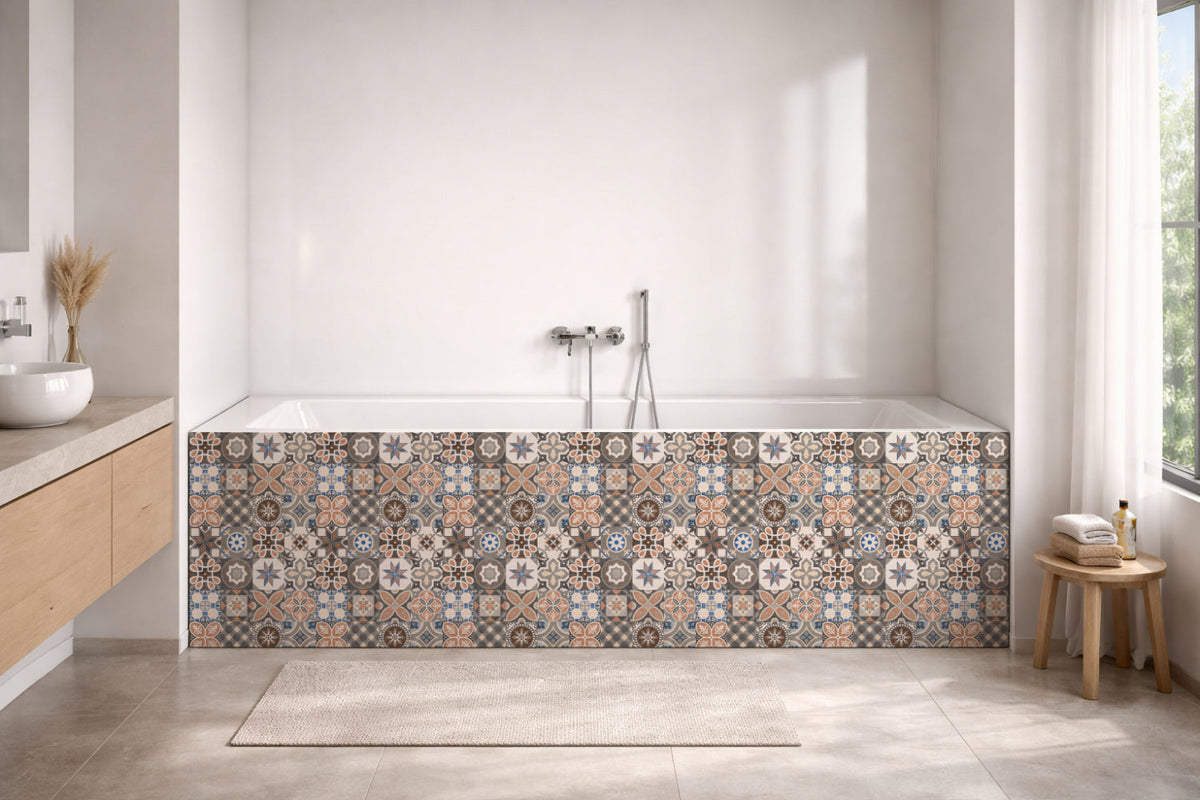 Badewannenverkleidung Patchwork