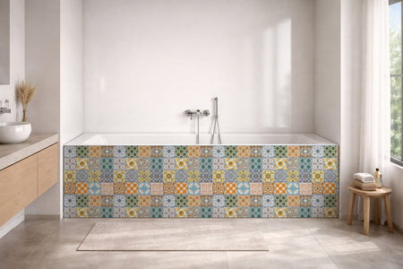 Badewannenverkleidung Patchwork