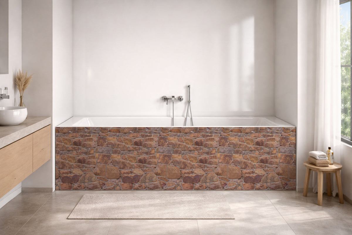 Badewannenverkleidung Steinoptik
