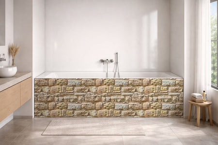 Badewannenverkleidung Steinoptik