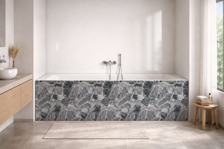 Badewannenverkleidung Steinoptik