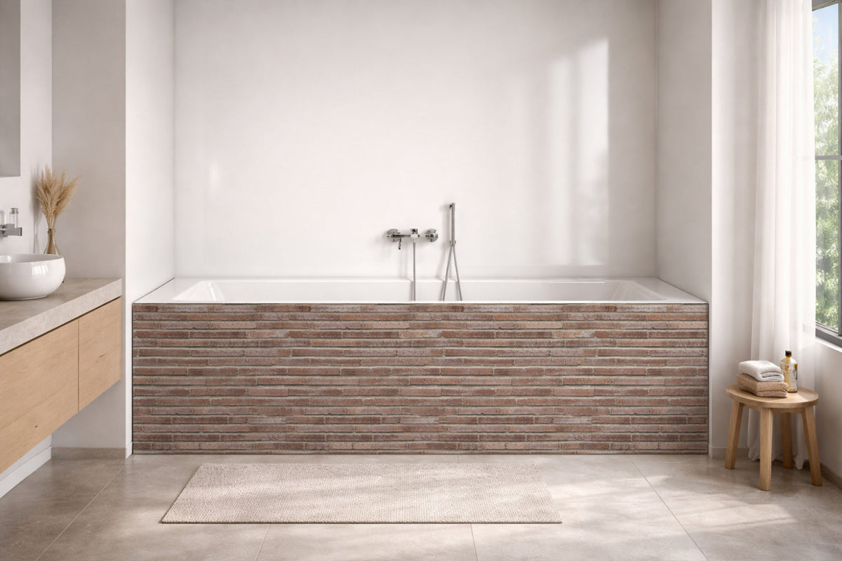 Badewannenverkleidung Steinoptik